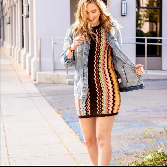 Missoni for Target / Brown chevron stripe dress - Picture 14 of 14